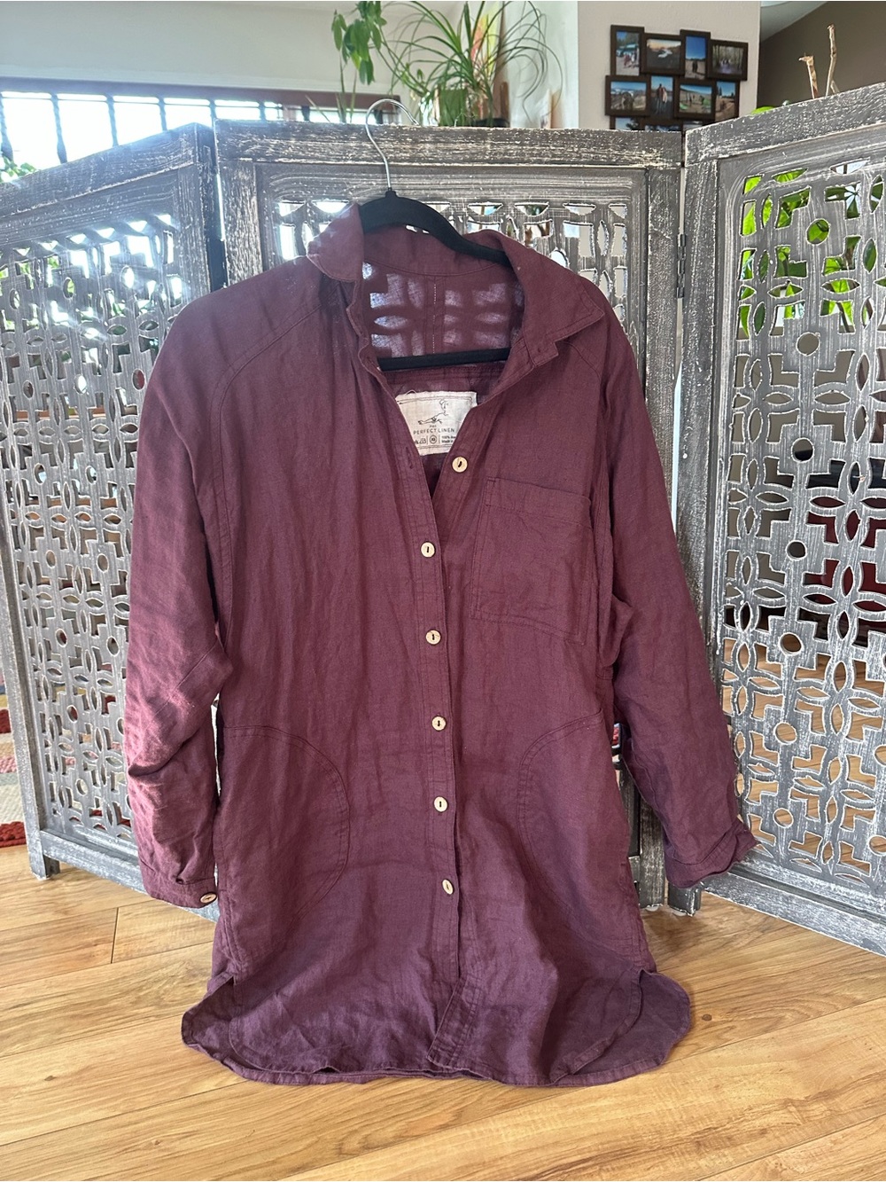 notPERFECTLINEN Grape Wine Livorno 2